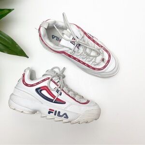 Fila Disrupter Sneakers Model 37M00668-125 Womans Size 6/  38.5EU
